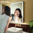 thumbnail image 5 of GANPE LED Bathroom Medicine Cabinet with Sockets & USBs, Anti-Fog (20 * 28 inch), 5 of 5