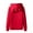 Red, variant on VEKDONE 2025 Clearance Kawaii Hooded Sweatshirts Cute Cat Ears Hoodies for Men Plain Pullover Drawstring Pocketed Coat Jacket for Men
