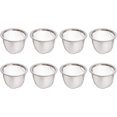 thumbnail image 1 of LinenLoon 8pcs Stainless Steel Tea Filter Metal Teapot Replacement Mesh Strainer Insert For Coffee Tea Maker Coffee Brewers Diameter 5.8x4cm, 1 of 5