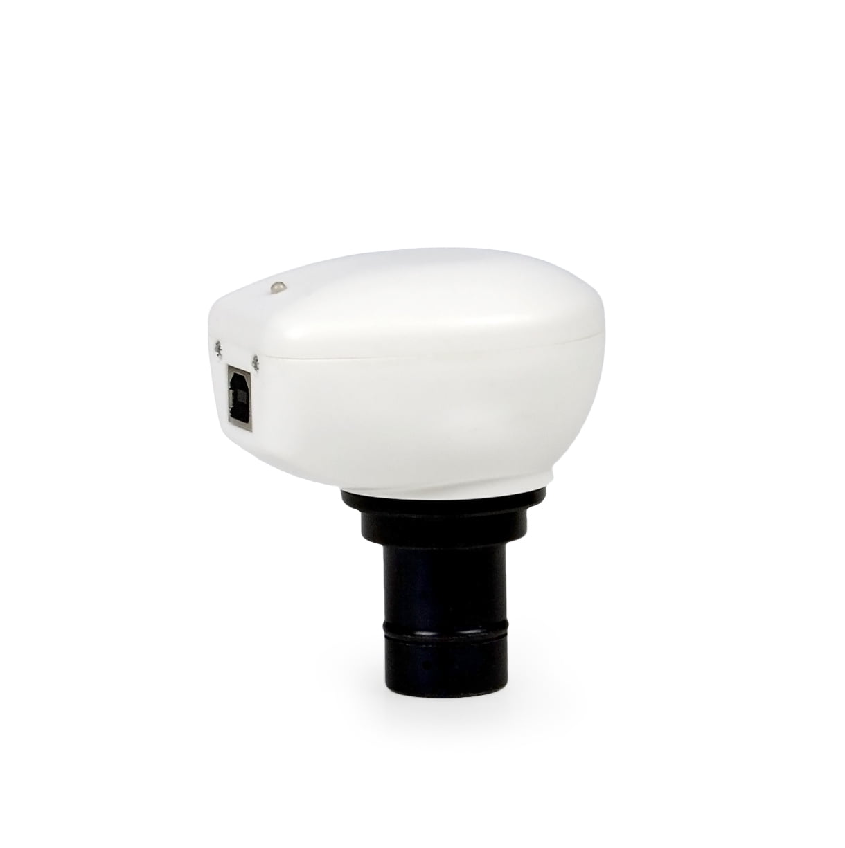 VIsion Scientific VS-1FZ-IFR07-5N Trinocular Zoom Stereo, 10x WF Eyepiece, 0.7x—4.5x Zoom, 3.5x—90x Magnification, Pillar Stand, 144-LED Ring Light, 5.0MP Digital Eyepiece Camera