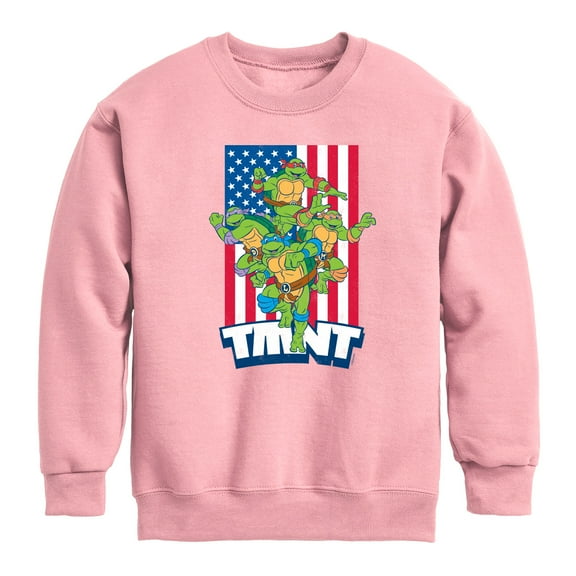 Teenage Mutant Ninja Turtles - USA Turtles - Youth Crewneck Fleece Sweatshirt