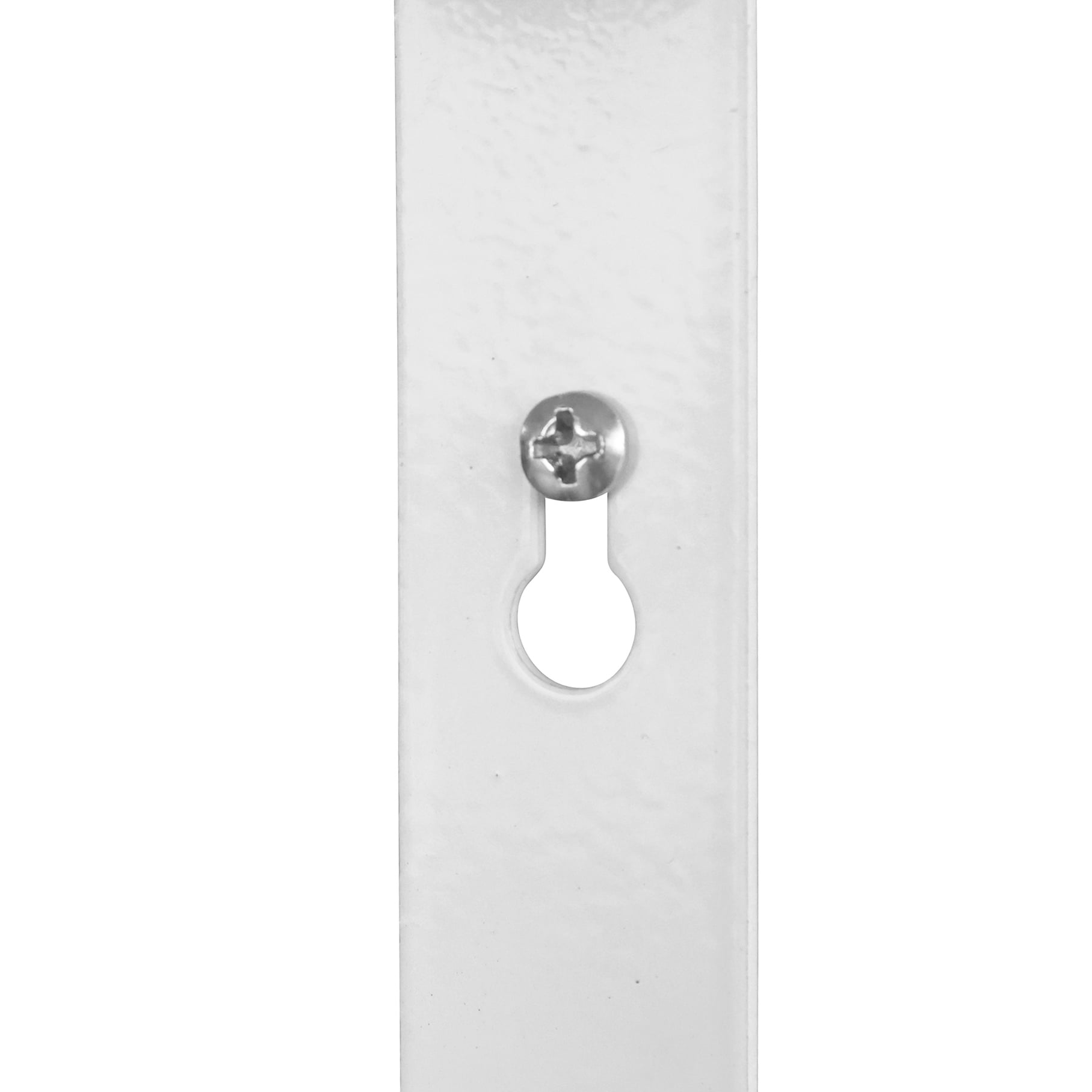 Nonbranded 3-Pack 12-inch Steel Closet Bracket, White, Mounting Hardware Included, 150 lb Capacity