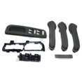 thumbnail image 1 of 7Pcs Door Handle Cover Bracket Grab Bezel Trim Switch For VW Golf Jetta MK4, 1 of 6