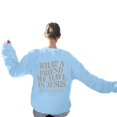 thumbnail image 2 of Women's Sweatshirts 2025 What A Friend We Have In Jesus Sweatshirt Christian Sweatshirts Pullover Sweatshirt for Women, 2 of 8
