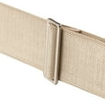 thumbnail image 5 of Buyless Fashion Satin Twill Formal Mens Suspenders - 48" Adjustable 6 Clip Y Back - 1 1/4" Leather End, 5 of 8