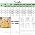 thumbnail image 3 of YEEDISON Baby Dress Children's Dress Autumn and Winter Girls Dress Cotton Giraffe Print Party Girl Dress for 18M-6Y, 3 of 4