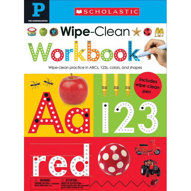 Wipe Clean Workbook PreK (Scholastic Early Learners)