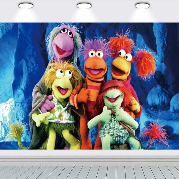 Fraggle Rock school Wall Decor Taspestry Poster Banner Backdrop Party Supplies