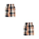 thumbnail image 4 of Sonducket Ropa interior para hombre, bóxer tejido, pantalones cortos para hombre, ropa interior suelta, mano de obra fina, suavidad, comodidad, Naranja L 2piezas, 4 of 6