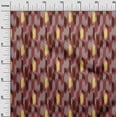 thumbnail image 3 of oneOone Polyester Spandex Maroon Fabric Ikat Fabric For Sewing Printed Craft Fabric By The Yard 56 Inch Wide, 3 of 4