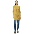 thumbnail image 2 of Phagun Womens Cotton Tunic 3/4 Sleeves Short Kurti Casual Summer Blouse, 2 of 8