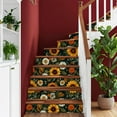 thumbnail image 6 of Peel and Stick Wallpaper Contact Paper Honeycomb Bee Sunflower Floral Yellow Botanical Flower Honeycomb Self Adhesive and Removable 23.6in x 118in, 6 of 8