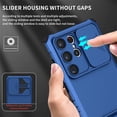 thumbnail image 6 of for Samsung Galaxy S23 Ultra Case with Slide Camera Cover, [Military Drop Protection] [Snug Touch] Hard Back & Soft Edge Phone Case with Stereo Bracket for Samsung S23 Ultra LTT Blue, 6 of 18