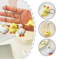 thumbnail image 2 of GRABLOOM Sturdy Wood Duck Key Fashion Accessory Handmade Charm Pendant with Keyring, 2 of 8