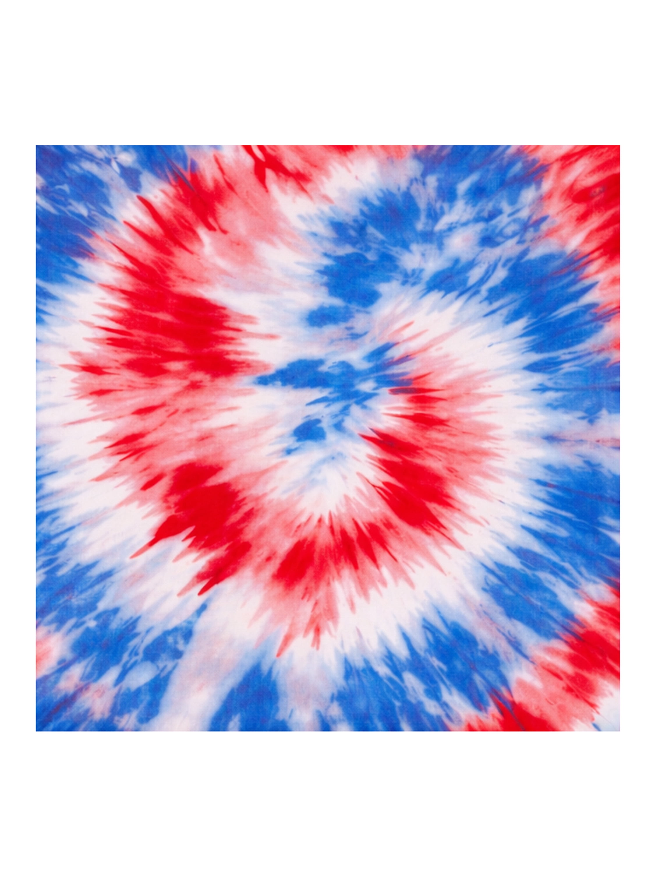 Fourth of July Women’s Star Stripes Bandana from Way to Celebrate, One Size, Red/Multi