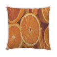 thumbnail image 2 of Ahgly Company Color Focus Orange Oreiller Intérieur 18 Pouces par 18 Pouces, 2 of 6