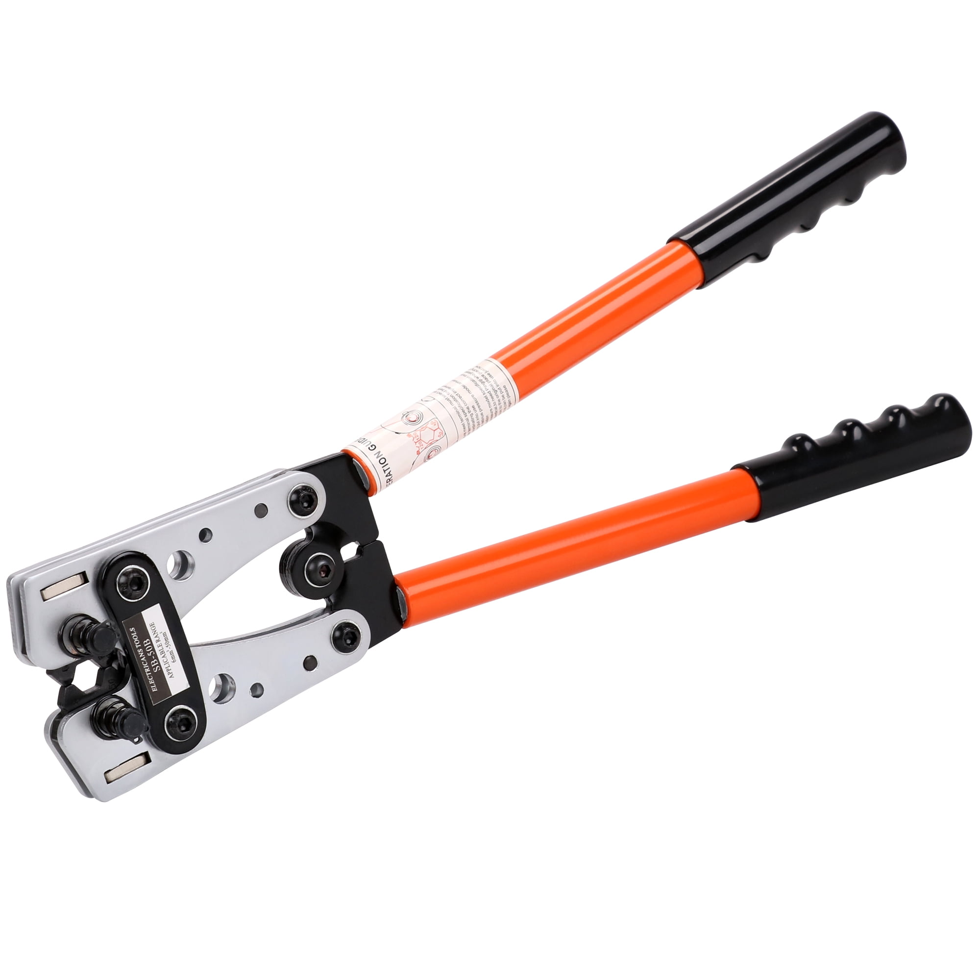 Large Wire Terminal Crimping Tool 6 50mm² Cable Lug Crimper Cual