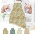 thumbnail image 1 of Delantal de cocina de algodón y lino - Delantal impermeable ajustable para hombres y mujeres, 27x21 pulgadas, multicolor, 1 of 6