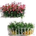 thumbnail image 5 of Stylish Garden Decor Iron Wall Mounted Flower Pot Stand Hanging Planter Rack Plant Holder Plant Basket COPPER, 5 of 8
