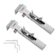 thumbnail image 1 of 2 abrazaderas de fijación ajustables para cajón, abrazadera de instalación frontal para cajón. con 2 piezas de clip grandes, 1 of 7