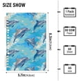 thumbnail image 4 of joogoo Spiral Journal Notebook Dolphins in Water College Ruled Notebooks 8.3" x 5.7" 2 PCs, 4 of 8