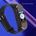 thumbnail image 4 of Recorder Wristband, MP3 Smart Pedometer Voice Recorder Watch Digital Voice Activated  for Work 8GB, 4 of 7