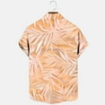 thumbnail image 6 of Awdenio Mens Golf Shirt Short Sleeve Button Down Bowling Shirts Retro Summer Tropical Beach Casual Dress Shirt for Men, 6 of 6