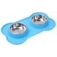 thumbnail image 1 of Comederos para perros de acero inoxidable y bebederos para perros con sistema antiderrames y antideslizante., 1 of 5