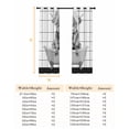 thumbnail image 6 of Vintage Grey Yak Blackout Curtains for Bedroom/Living Room, Bathtub Farmhouse Retro Art Thermal Insulated Kitchen Drapes with Grommets, Light Blocking Window Treatment, 2 Panels 42" x 54", 6 of 7