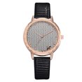 thumbnail image 1 of Reloj para hombre, nuevo reloj de pulsera de PU unisex de moda para mujer, reloj para mujer con durabilidad probada en el tiempo, 1 of 1