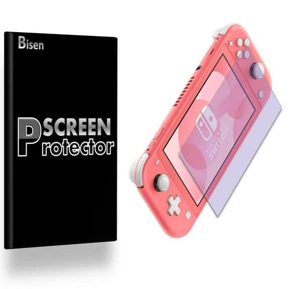 For Nintendo Switch Lite (2019) [BISEN] Anti Blue Light [Eye Protection] Screen Protector, Flexible Film, Anti-Scratch, Anti-Shock, Shatterproof, Bubble Free