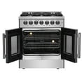 thumbnail image 3 of Forno Galiano 30" Freestanding French Door Dual Fuel Range, 3 of 8