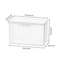 thumbnail image 5 of Yokua Plastic Playing Card Case Empty Storage Box for Indoor Outdoor Card Game, 5 of 13