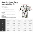 thumbnail image 5 of Disketp Hawaiian Shirts For Men,Wine Bottles And Grapes Print Mens Casual Short Sleeve Button Down Shirts Beach Shirt, 5 of 7