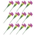 thumbnail image 2 of 12pcs Spring Simulation Violet Bouquet Wedding Home Hotel Bouquet Decoration, 2 of 6