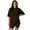 Brown, variant on Moomaya Womens Oversized T-Shirt and Biker Shorts Lounge Set - 2 Piece Buttery Soft Viscose Jersey Co-ord - Loungewear