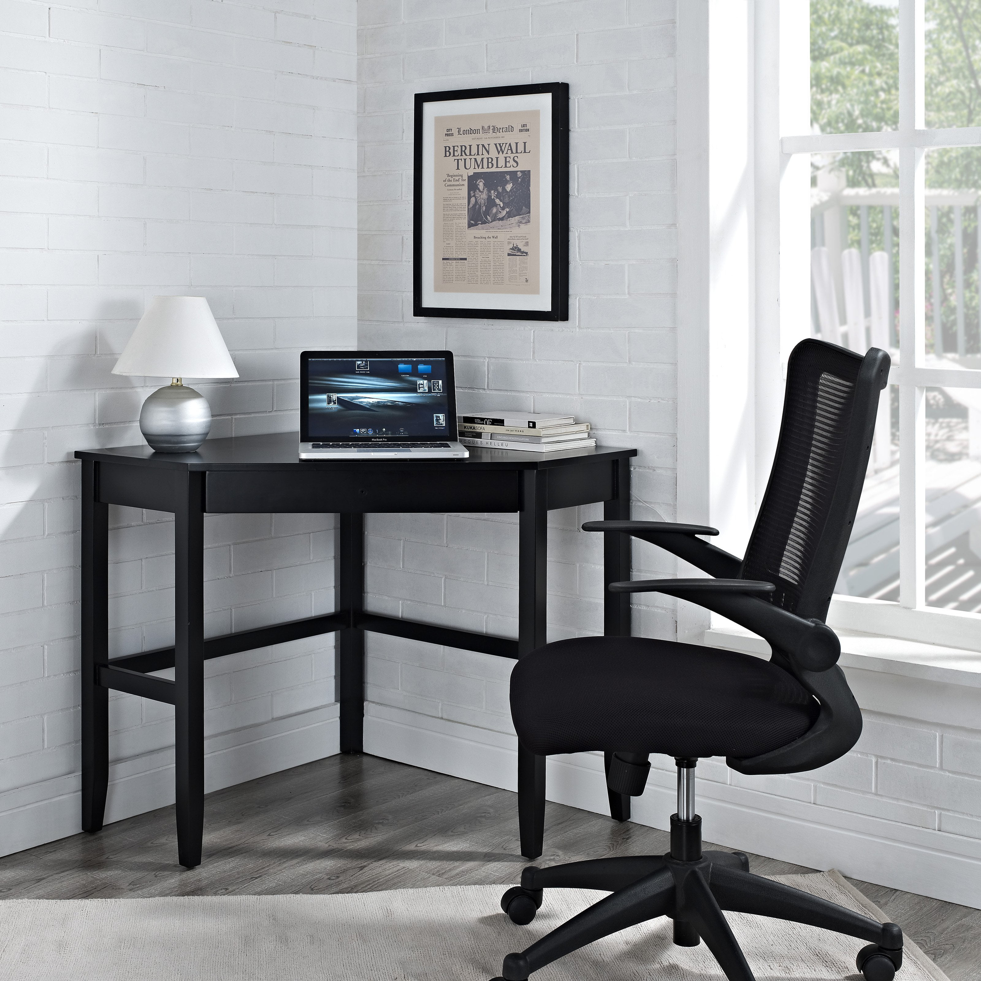 Sauder Harbor View L Shaped Computer Desk With Optional Hutch Master Bestar Innova Corner Computer Desk Tuscany Brownblack