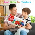 thumbnail image 6 of JoyStone Dinosaur Truck Toys for Kids, Friction Powered Transport Carrier Truck with 4 Pull-Back Dino Cars, Toddler Gifts with Sounds & Lights for Boys 3 4 5+, 6 of 7