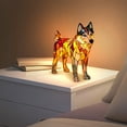thumbnail image 4 of Lamp Stained Retro Dogs Stained Resin Tabletop Night Light 3D Cute Pet Led Table Light For Pet Lovers Night Lights Home Decor, 4 of 6