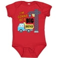 thumbnail image 3 of Inktastic Im Gonna Be a Big Brother- Truck and Crane Boys Baby Bodysuit, 3 of 5