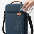 thumbnail image 5 of 13.3 Inch Portable Tablet Case, Laptop Shoulder Bag with Crossbody Strap, Blue, 5 of 6