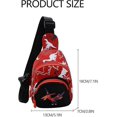 thumbnail image 3 of Canvas Bag with Leather Handles Shoulder Bag, Crossbody Bag for Kids, Cartoon Backpack, 3 of 3