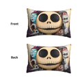 thumbnail image 2 of Fundas de almohada de felpa para interiores de Pesadilla antes de Navidad, decoración de doble cara, para coche, cama, dormitorio, sofá, fundas de almohada suaves, decoración del hogar, sofá,, 2 of 7