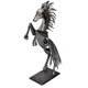 thumbnail image 1 of Metal Horse Unique 3D Design Standing Horse Abstract Animal Decorative Statue for Desktop Decoration, 1 of 5