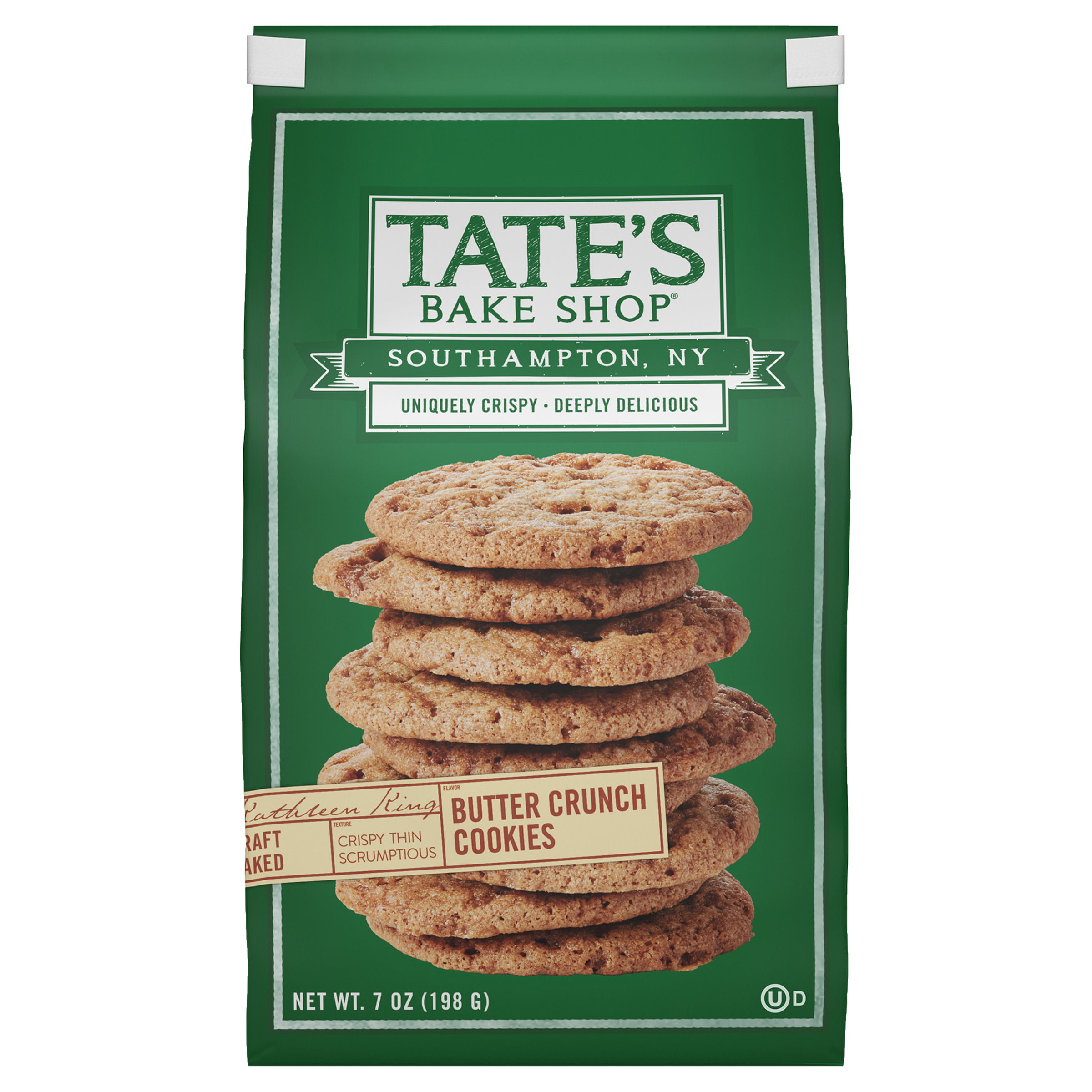 Tate's Bake Shop Butter Crunch Cookies, 7 oz