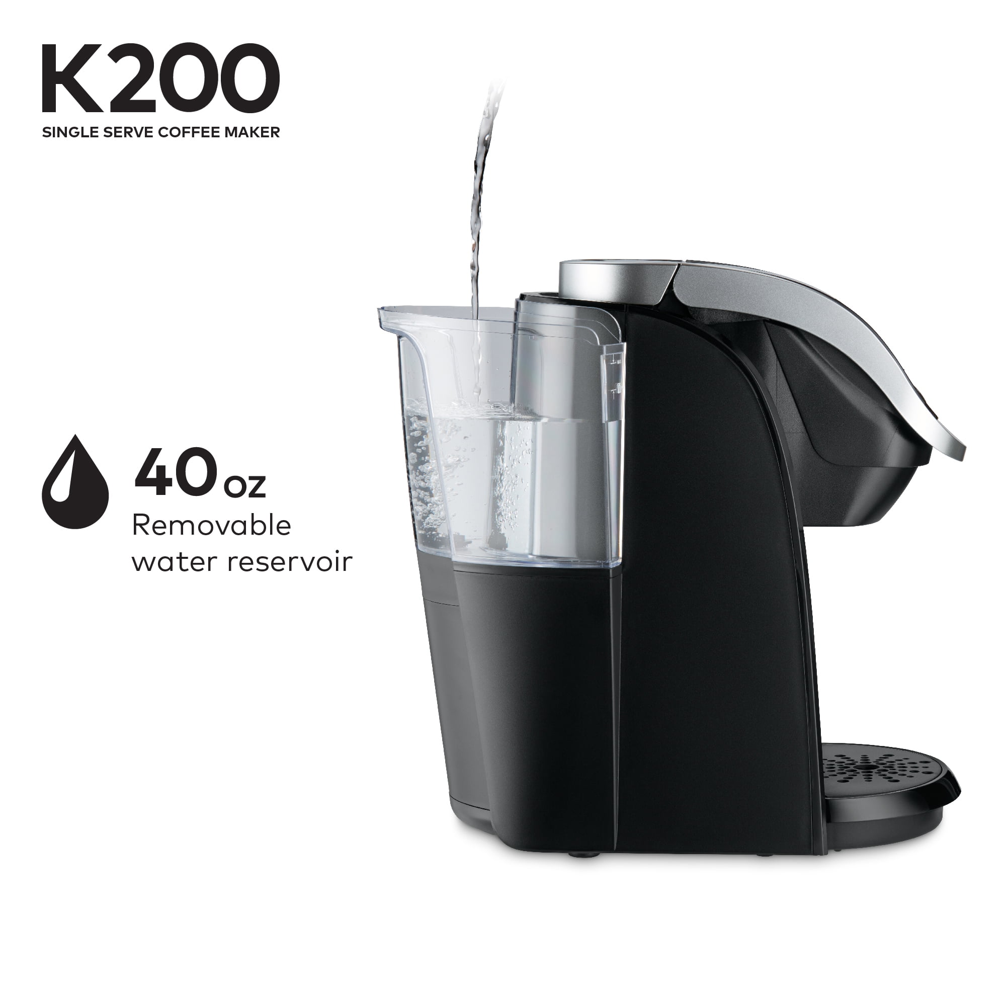 Keurig K200 Single Serve Black K-Cup Coffee Maker