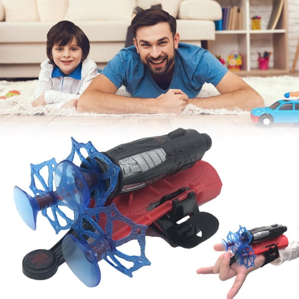 Guante de plástico para cosplay para niños, lanzador de héroe, juego de juguetes de muñeca, divertidos juguetes educativos para niños