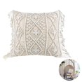 thumbnail image 2 of Juego de 2 fundas de almohada decorativas Yuxing estilo bohemio 45 cm x 45 cm amarillo, 2 of 5