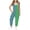 Green, variant on Sentmoon Jumpsuits for Girls Dressy Spaghetti Strap Sleeveless Loose Rompers V Neck Stripe Print Summer Outfits with Pockets Fashion Kids for Music Festival Brown 9 Years