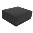 thumbnail image 1 of Card Deck Box Gathering PU Leather Easy Access Game Cards Sport Cards Durable Black Color Blue, 1 of 7